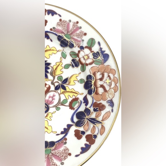 SMITHSONIAN INSITITUTION Classic Imari Plate Andrea By Sadek Approx 8" - Picture 9 of 9